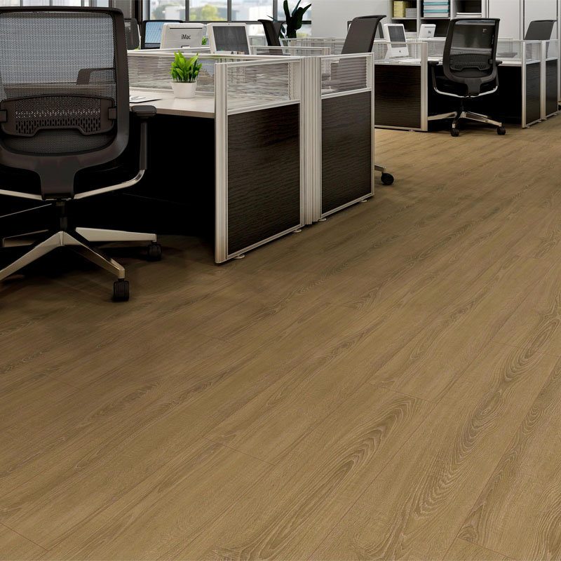 Bottom price V Groove Laminate Flooring -
 Interlocking Floor Tiles Glue Free SPC Vinyl Tile for Home – TopJoy