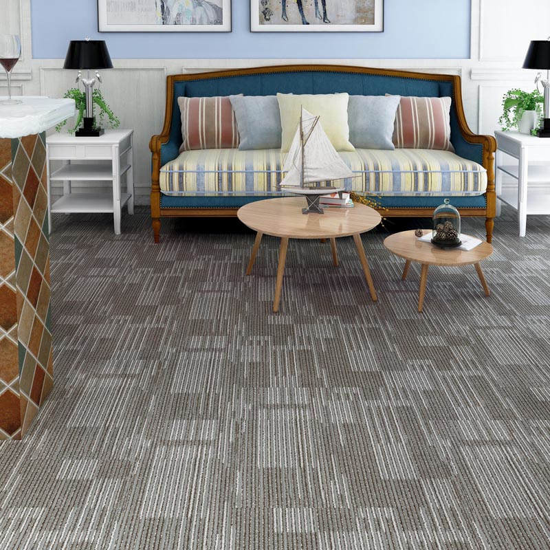 Good Quality Cork Laminate Flooring -
 Carpet Pattern SPC Luxury interlocking Flooring Tile – TopJoy