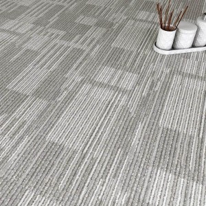 Carpet-plus Luxury Vinyl Tile with Rigid Core