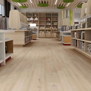 Factory wholesale Gloss Vinyl Flooring -
 Commercial Use Beige Vinyl Flooring Plank – TopJoy