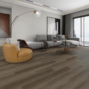 Waterproof rigid core luxury vinyl plank