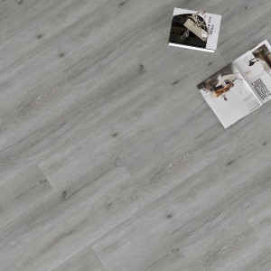 Dark Grey Oak Wood Vinyl Click Flooring