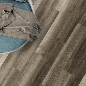 Natural wood look rigid core vinyl plank