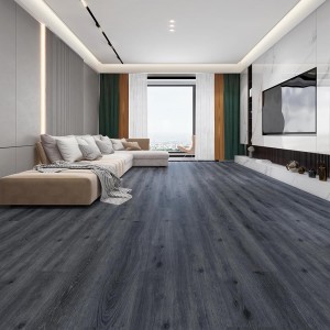 Dark Oak Grain Hybrid Click Flooring