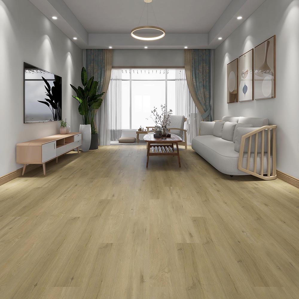 Bottom price Spc Vinyl Planks -
 Natural Oak Grain SPC Click Flooring – TopJoy