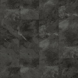 Black Slate Decor of Vinyl Click Tile