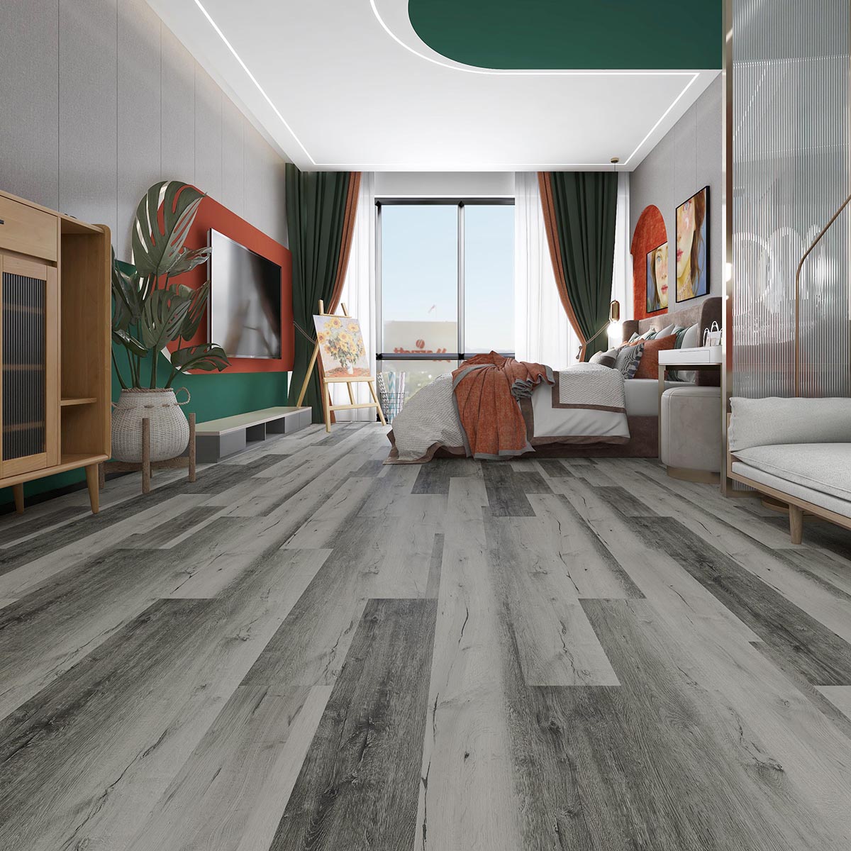 2021 wholesale price Spc Vinyl Flooring Planks Click – SPC flooring balances style and functionality – TopJoy