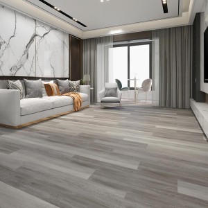 Light Grey Wood Grain Rigidcore Click Flooring