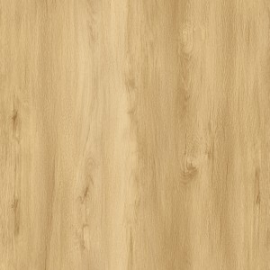 Light Brown Wood Grain Hybrid Click Flooring