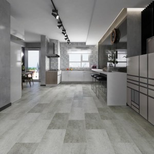 Cement slab effect SPC click locking vinyl flooring