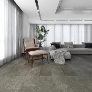 Dark Grey Concrete Vinyl Click Tile