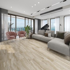 Factory Promotional Spc Hybrid Flooring - Waterproof Slate Color Luxury Vinyl Tile – TopJoy