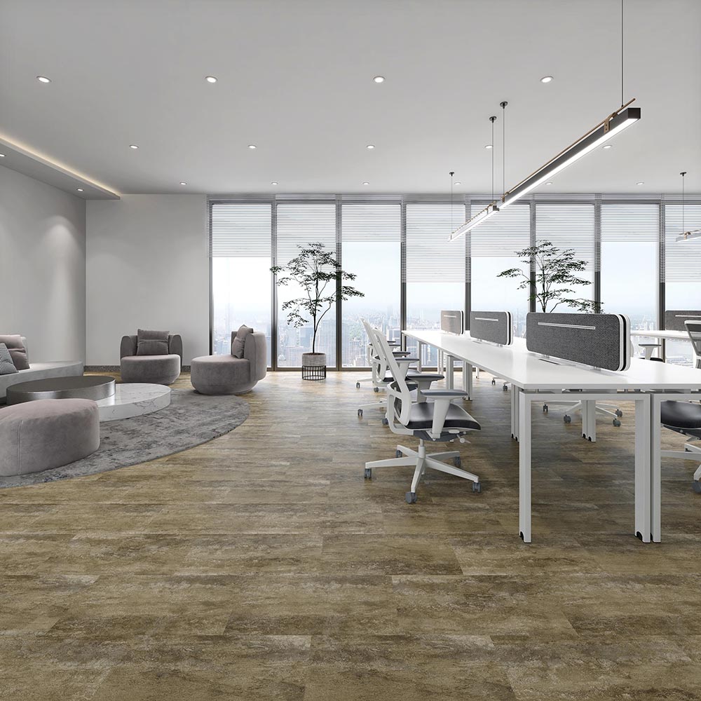 Popular Design for Spc Rigid Vinyl Flooring -
 Stone pattern SPC Vinyl flooring for residential and commercial – TopJoy