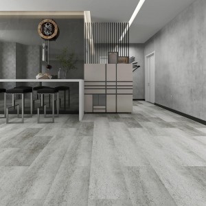 Cement slab effect SPC click locking vinyl flooring