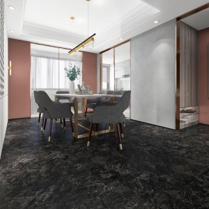 Dark Slate Grain SPC Click Flooring Tile