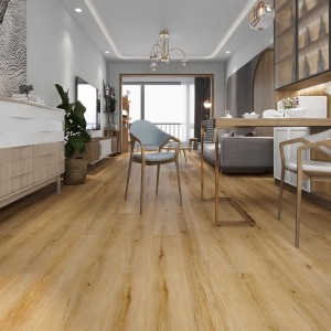 Golden Oak Grain LVP Click Flooring