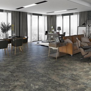 PriceList for Plastic Spc Flooring -
 SPC rigid core vinyl tile with luxury Granite slab effect – TopJoy