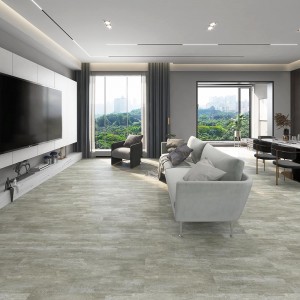 Light Concrete Cement Grain Vinyl Click Tile