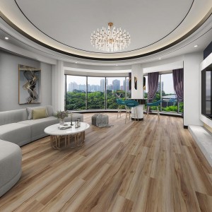 100% Original Spc Interlocking Flooring -
 Vinyl Plank Flooring SPC Core Wood Grain Finish Flooring – TopJoy