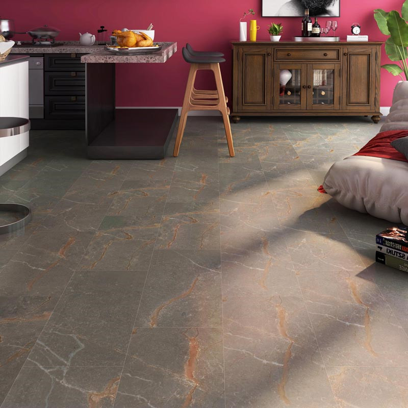 Top Quality Gray Porcelain Floor Tile -
 Marble visual SPC Vinyl flooring – TopJoy