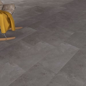 SPC Rigid Vinyl Tile with stone texture