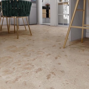 Fire Resistant Natural SPC Vinyl flooring tile