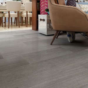 Cheapest Factory Toffee Oak Laminate Flooring -
 Elegant Grey Glossy Marble Stone Design Rigid Vinyl Tile  – TopJoy