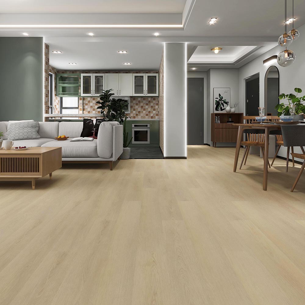 Professional Design Rigid Spc Flooring -
 Description: Warm tone SPC luxury vinyl flooring – TopJoy