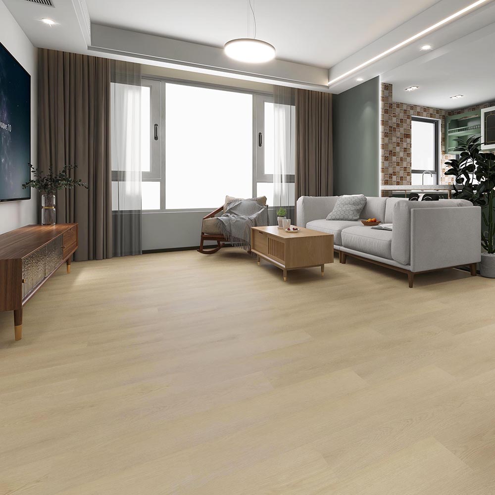 Description: Warm tone SPC luxury vinyl flooring