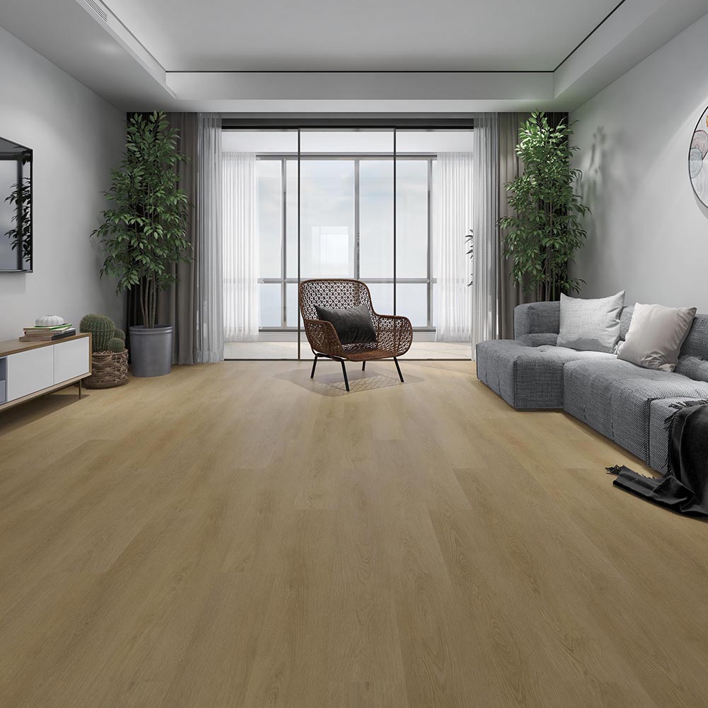 Bottom price Spc Vinyl Planks -
 Description: Natural Oak Waterproof and Durable Rigid Core – TopJoy