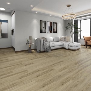 Random Embossing Texture Oak Grain Vinyl Click Flooring