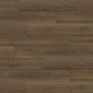 Brown Oak SPC Flooring with IXPE Pad