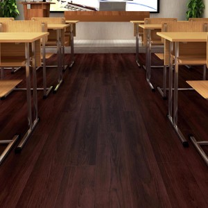 Short Lead Time for Glue Down Lvt Tile -
 Dark Color Hardwood Looks LVP Flooring – TopJoy