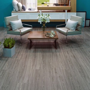 Luxury Vinyl Plank Flooring Click with Foam Back SPC Rigid Core