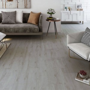 White Color Anti Stretch Hard Surface Vinyl Flooring